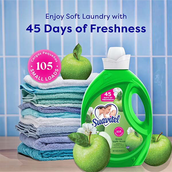 Green apple scent softener